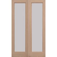 LPD Pattern 20 Hemlock Unglazed Exterior Door Pair 78in x 36in x 44mm (1981 x 914mm)