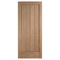 lpd epsom oak unglazed exterior door 78in x 30in x 44mm 1981 x 762mm