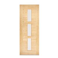 LPD Sofia Oak Glazed Internal Door 78in x 30in x 35mm 1981 x 762mm