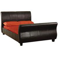 lpd balmoral 5ft kingsize leather bedstead