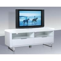 LPD Accent White High Gloss TV Unit