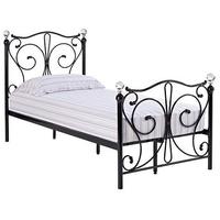 LPD Florence Metal Bed - Black