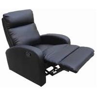 LPD Dallas Black Recliner Chair