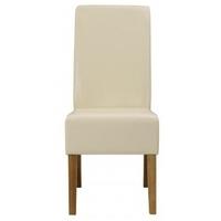 LPD Padstow Cream Dining Chair (Pair)