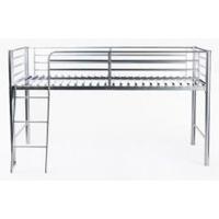 lpd saturn silver mid sleeper bunk bed