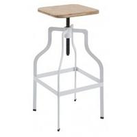 LPD Shoreditch White Bar Stool