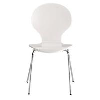 LPD Ibiza White Dining Chair (Pack of 4)