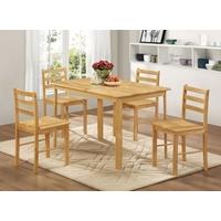 LPD Derby Dining Set with 4 Chairs