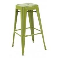 LPD Hoxton Green Bar Stool (Pair)