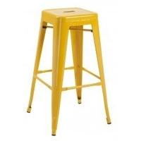 LPD Hoxton Yellow Bar Stool (Pair)