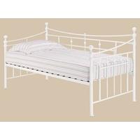 LPD Olivia Metal Day Bed - White