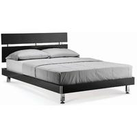 lpd novello black high gloss 4ft 6in double bed