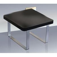 lpd accent black high gloss lamp table