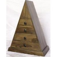 LPD Darjeeling Sheesham Triangle Chest of Drawer