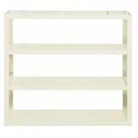 lpd puro high gloss cream bookcase