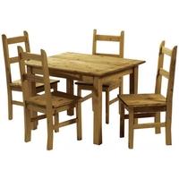 Lpd Ecuador Dining Set With 4 Chairs