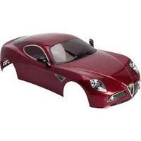 lrp electronic trl101 110 car body alfa romeo 8c painted