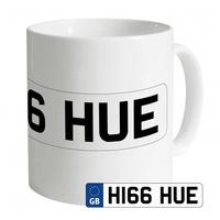 LRO Hue Number Plate Mug