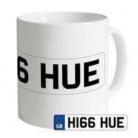 lro hue number plate mug