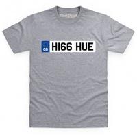 lro hue number plate kids t shirt