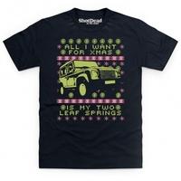 lro two leaf springs xmas t shirt