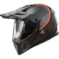 LS2 MX436 Pioneer Element Dual Sport Helmet & Visor