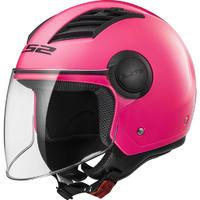 LS2 OF562 Airflow L Solid Open Face Motorcycle Helmet & Visor