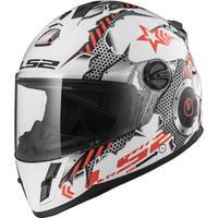 LS2 FF392J Kid Machine Youth Motorcycle Helmet & Visor