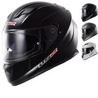 ls2 ff320 stream solid motorcycle helmet