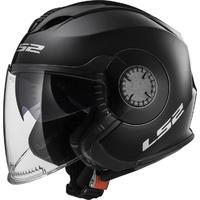 LS2 OF570 Verso Solid Open Face Motorcycle Helmet & Visor