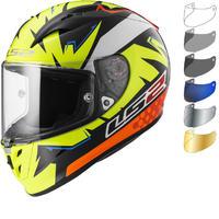 LS2 FF323 Arrow R Evo Volt Motorcycle Helmet & Visor