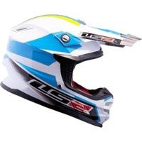 LS2 MX456 Tuareg White/Blue