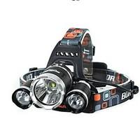 LS064 5000Lm 3 X CREE XM-L T6 LED Rechargeable Headlamp Headlight Torch Flashlight