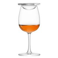 LSA Whisky Islay Nosing Glasses with Glass Covers 3.9oz / 110ml (Pack of 2)