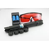 ls 820 blue laser pointer flashlight with rechargeable battery goggles ...