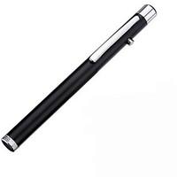 LS325 New Powerful Bright Pen Shape Red Ray Beam Laser Pointer (5mW, 650nm, 2xAAA, Black)