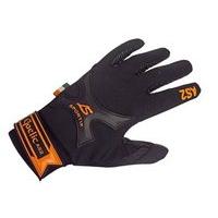 LS AS2 Gaelic Gloves - Youth - Black/Orange