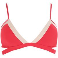 L*space L* Red Bra Swimsuit Two Timer Platinium women\'s Mix & match swimwear in red