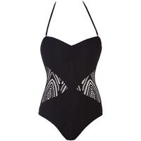 lspace l 1 piece black swimsuit sevilla lace bonita womens swimsuits i ...