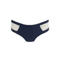 L*Space Navy Blue Tanga Swimsuit Dreamer Crochet Twilight