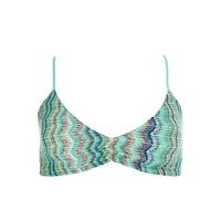 L*Space Blue Bra Swimsuit Nantucket Stripe Haley