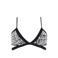 L*Space Black Bra Swimsuit Ivory Coast Platinium