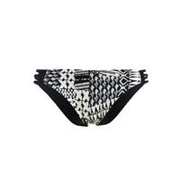 L*Space Black Tanga Swimsuit Ivory Coast Chloe Wrap