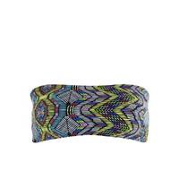 L*Space Multicolor Bandeau Swimsuit Ixtapa Byrdie Reversible