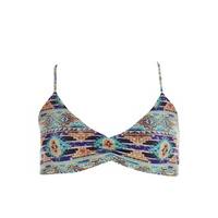 L*Space Multicolor Bra Swimsuit Reversible Zanzibar Haley