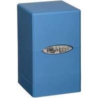 lt blue satin tower deck box