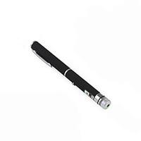LT-012 Pen Shape 5-Patterns Green Light Laser Pointer(3Mw.532nm.2XAAA.Black)