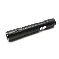 LT-YWA03 Zoom Light Match Green Laser Pointer(1MW, 532nm, 1x18650, Black)