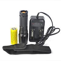 LT 5 Mode 2000 Lumens LED Flashlights 18650/26650 Waterproof