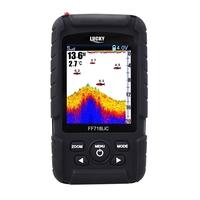 LUCKY 328ft /100m Fishfinder Sonar Transducer 2-in-1 Wired & Wireless Sensor Portable Fish Finder